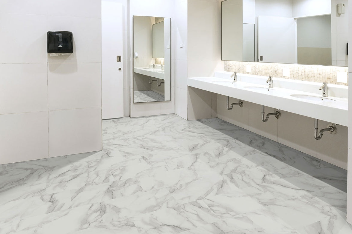 Trecento® Calacatta Venosa Gold® Luxury Vinyl Tile