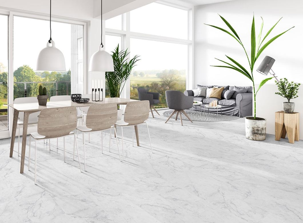 Trecento® Carrara Avell® Luxury Vinyl Tile