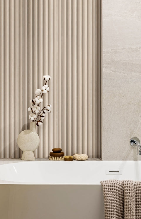 Urbanslat Flute Maple Wall Tile
