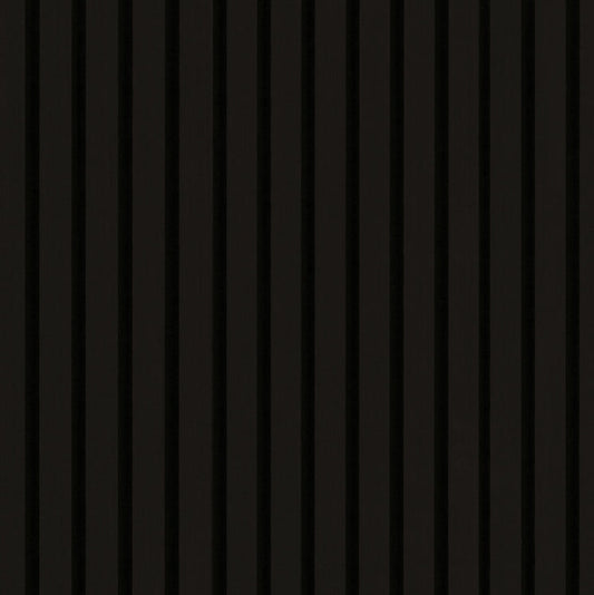 Ebony Acoustic Wood Slat Panels