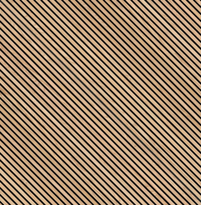Natural Acoustic Wood Slat Wall Panels