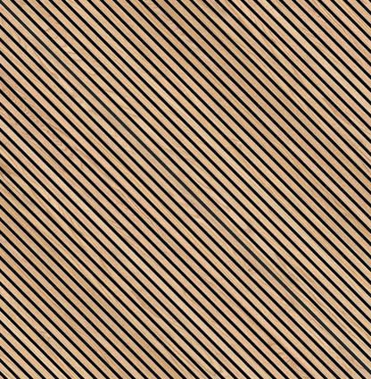 Natural Acoustic Wood Slat Wall Panels
