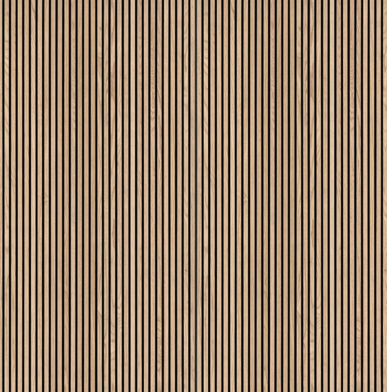 Natural Acoustic Wood Slat Wall Panels