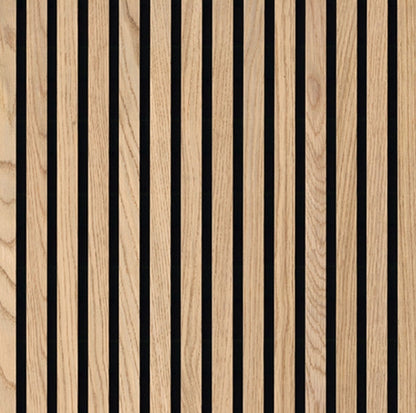 Natural Acoustic Wood Slat Wall Panels
