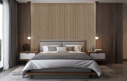 Natural Acoustic Wood Slat Wall Panels