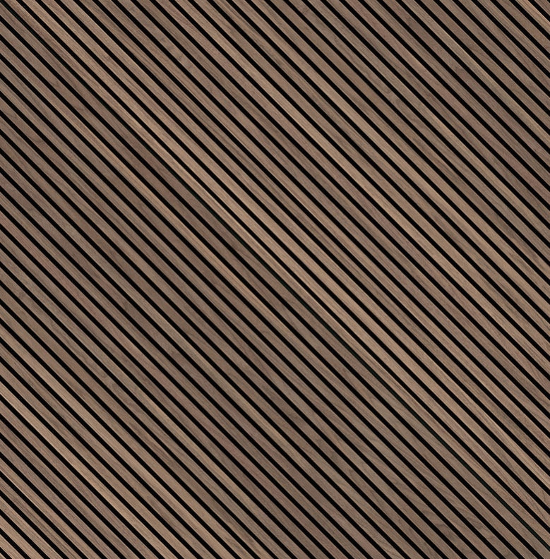 Tawny Acoustic Wood Slat Wall Panels