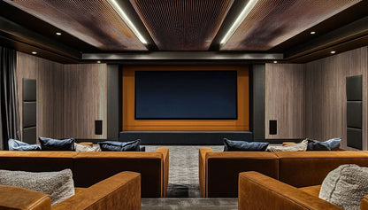 Tawny Acoustic Wood Slat Wall Panels