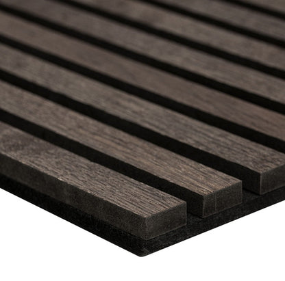 Umber Acoustic Wood Slat Wall Panels