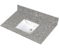 Argento Grigio Vanity Top With Sink