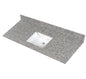 Argento Grigio Vanity Top With Sink