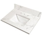 Calacatta Nowy Vanity Top With Sink