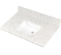 Carrara Sky Vanity Top With Sink