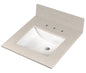 Iced White Vanity Top With Sink