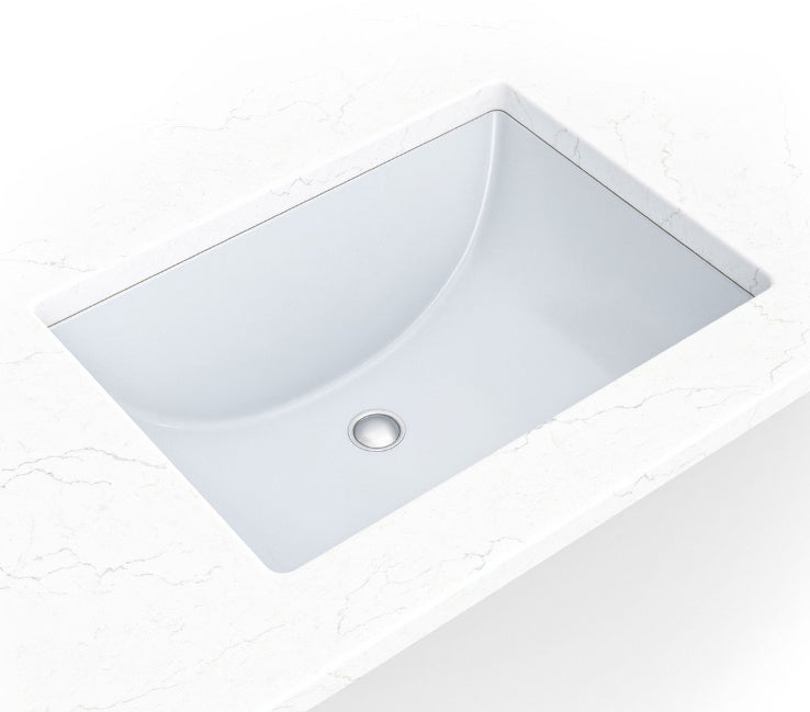 Undermount White Rectangle Porcelain Sink 2015