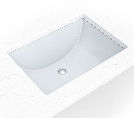 Undermount White Rectangle Porcelain Sink 2015