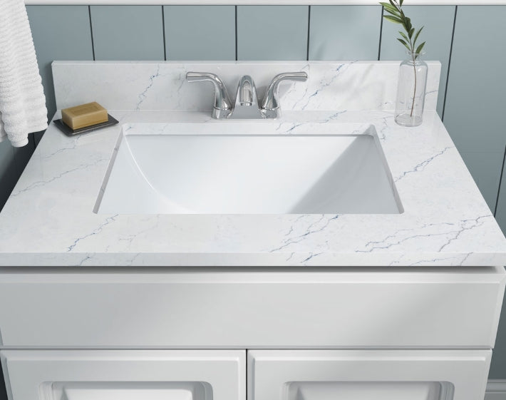 Undermount White Rectangle Porcelain Sink 2015