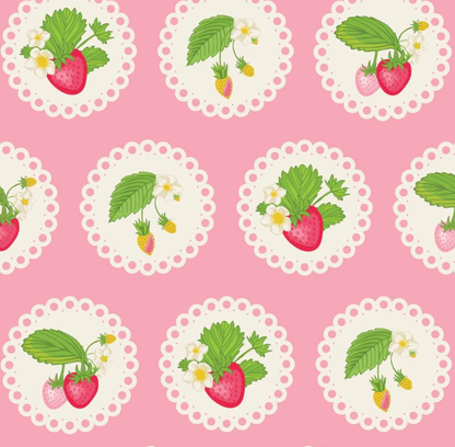 Summer Strawberry 2 Piece Set