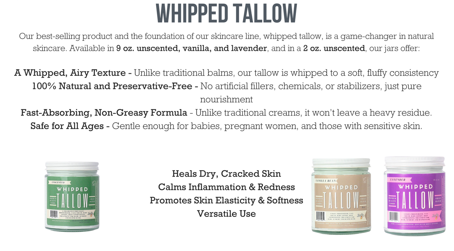 Ultimate Tallow Skincare Gift Set (Set of 10)