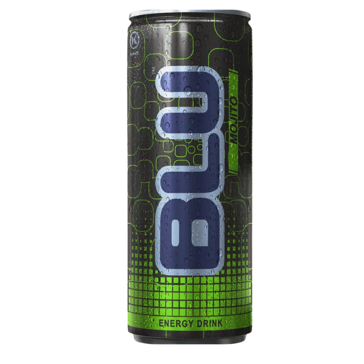 BLU Mojito Energy Drink 250ml Can – Refreshing Carbonated Beverage for Active Lifestyles