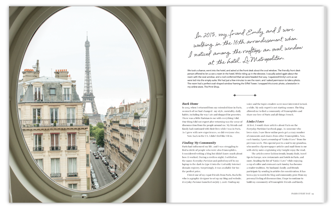 Paris Every Day Book