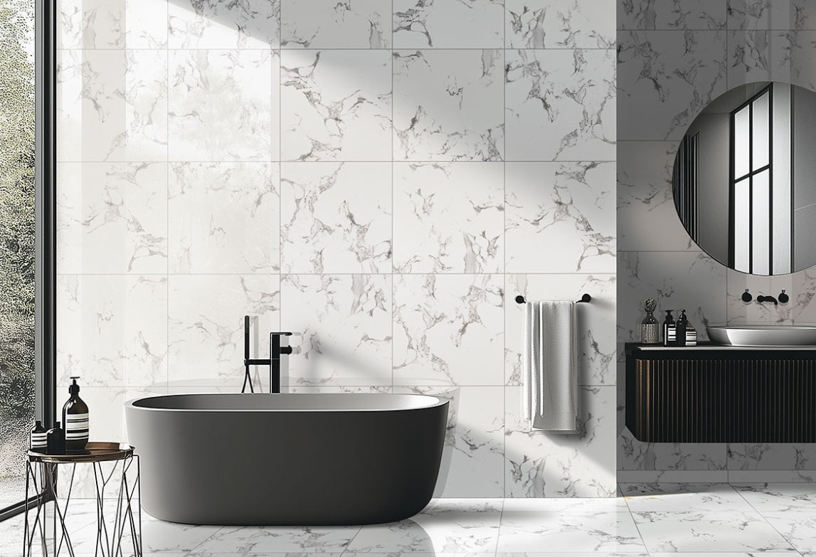 Pietra Statuario Porcelain Tile