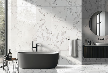 Pietra Statuario Porcelain Tile