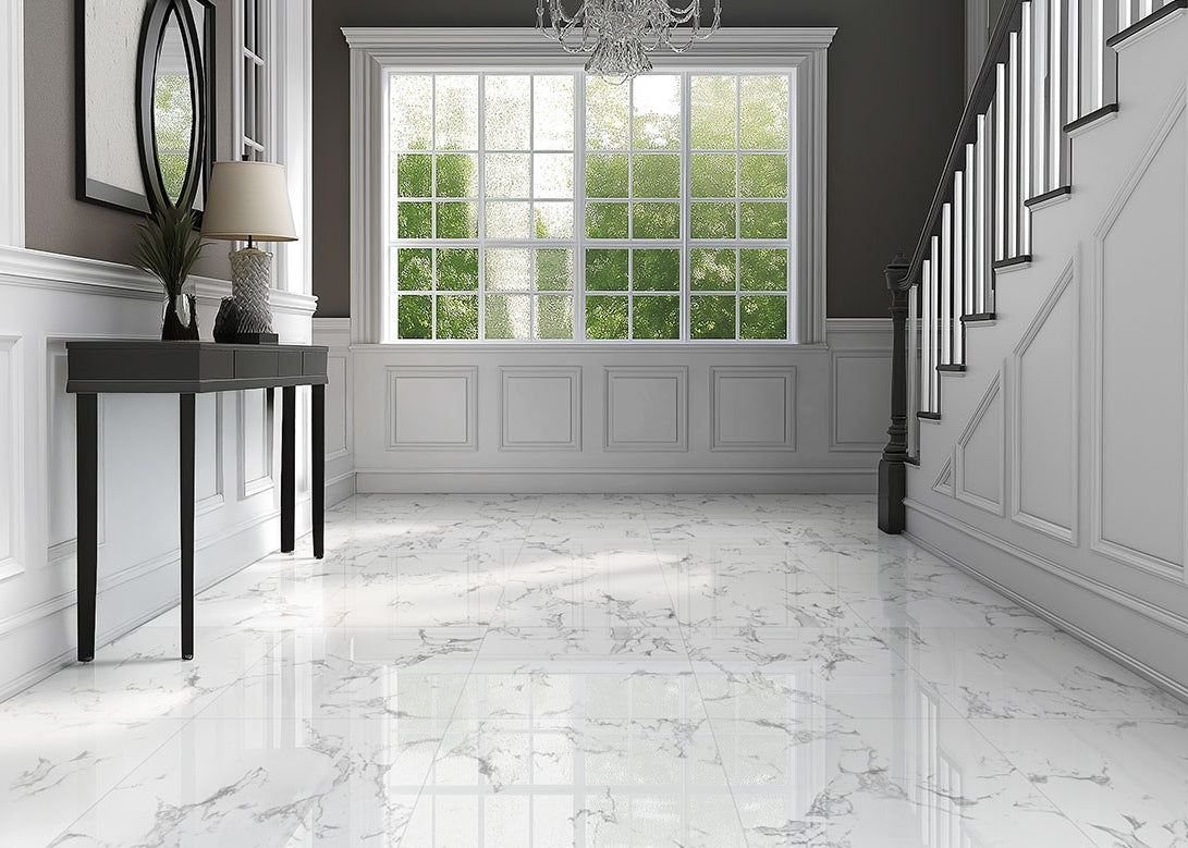 Pietra Statuario Porcelain Tile