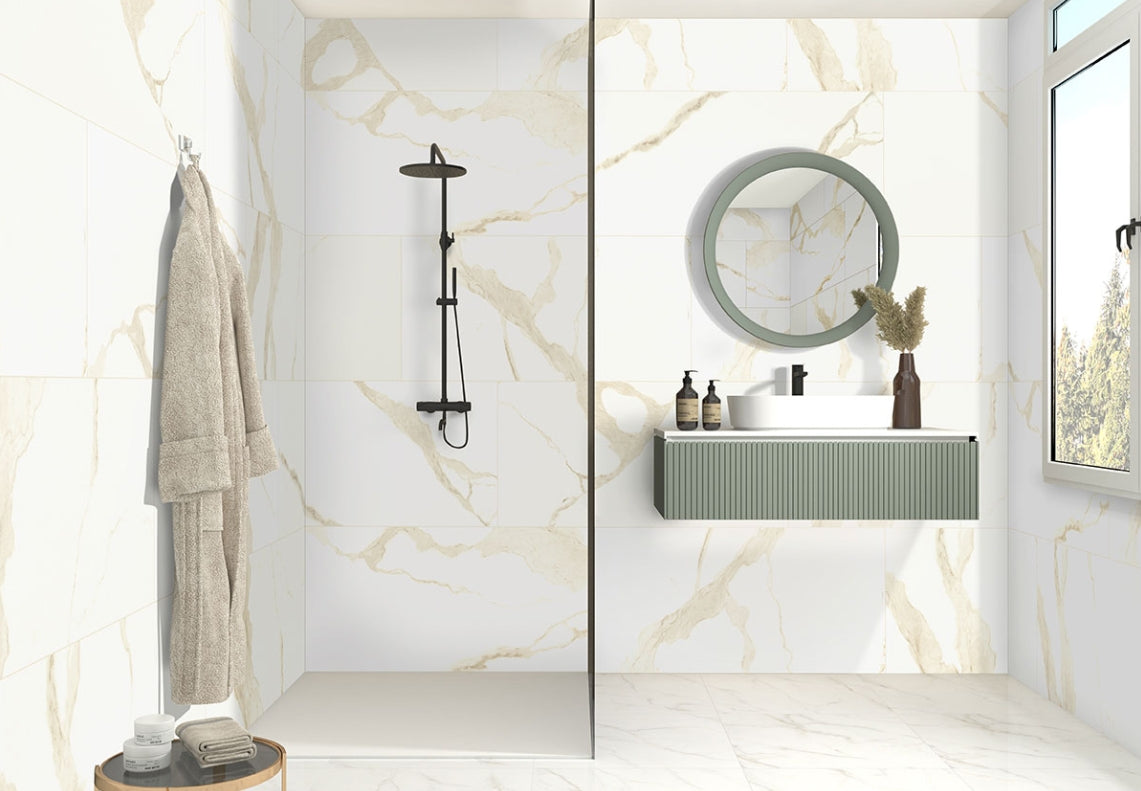 Eden Calacatta Tile Porcelain Tile