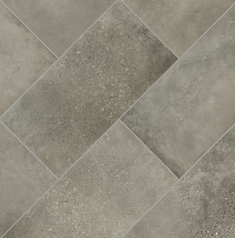 Traktion Calypso Graphite Porcelain Tile