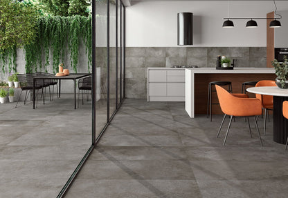Traktion Calypso Graphite Porcelain Tile