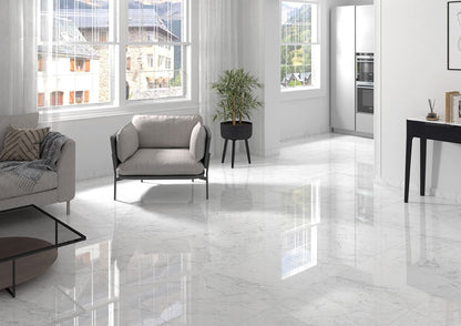 Kaya Carrara Bianco Porcelain Tile