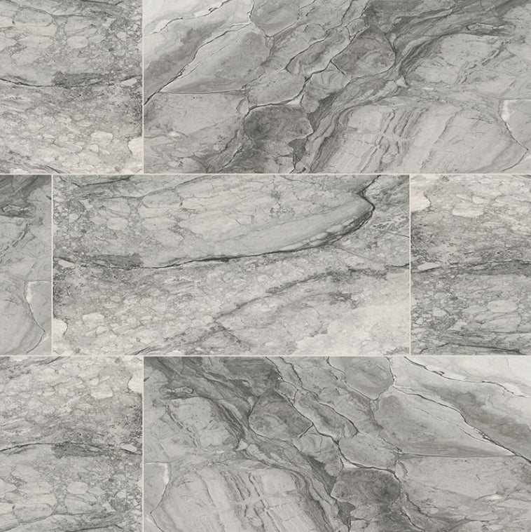 Kaya Onda Gray Porcelain Tile