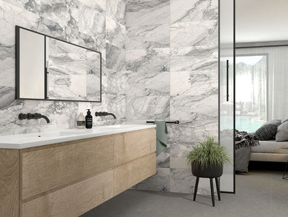 Kaya Onda Gray Porcelain Tile