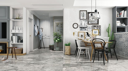 Kaya Onda Gray Porcelain Tile