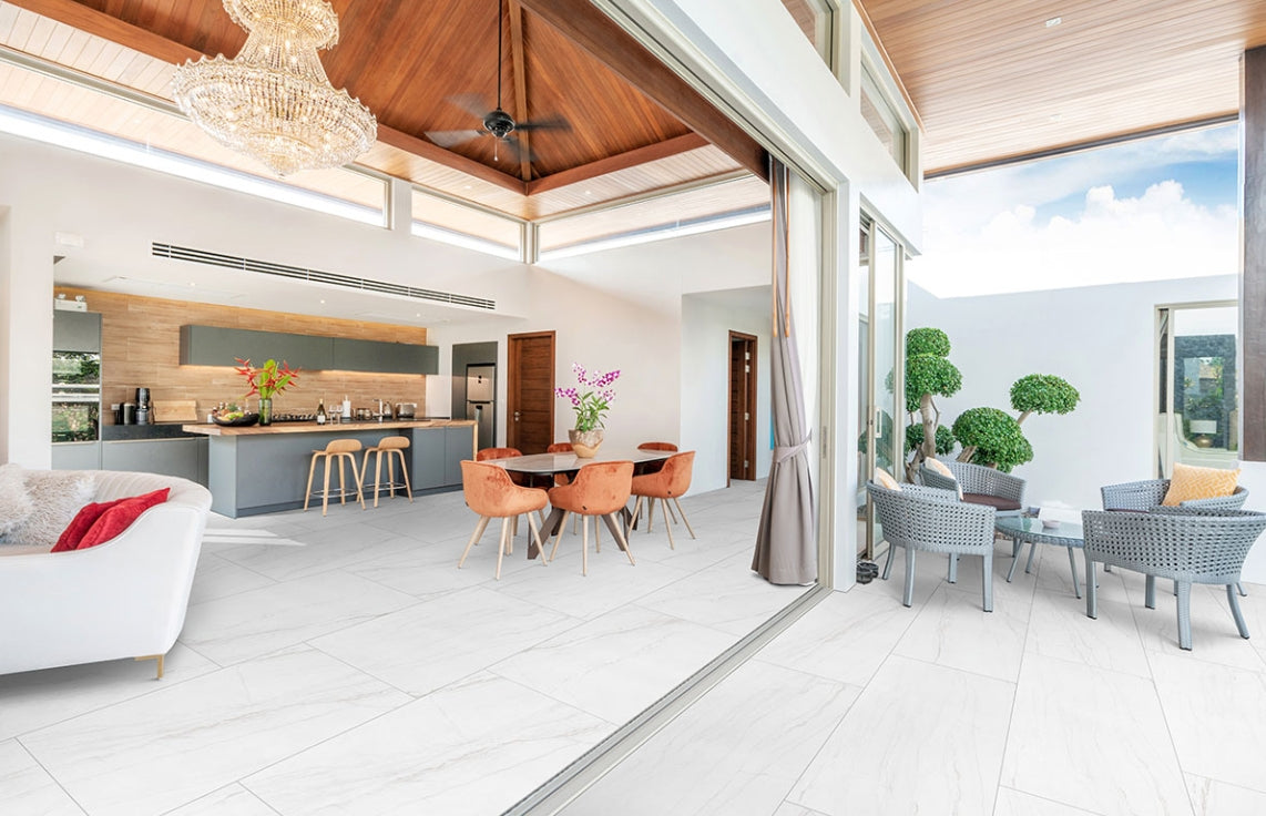 Kaya Zermatta Blanca Porcelain Tile