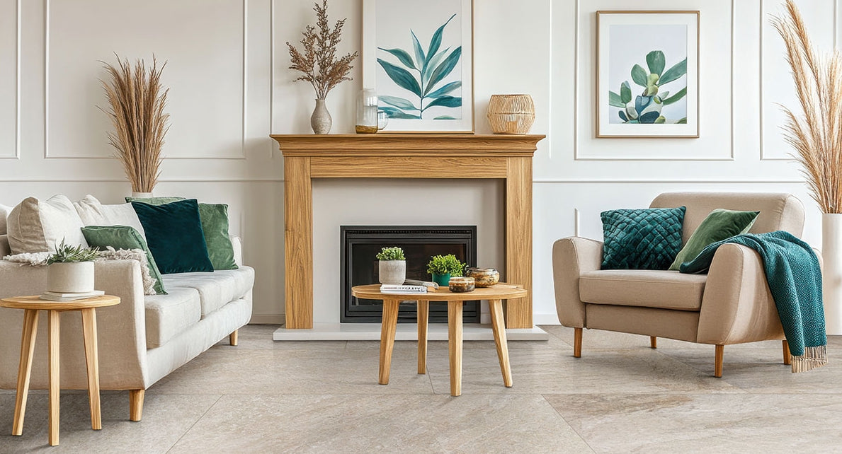 Traktion Stowe Desert Amber Porcelain Tile