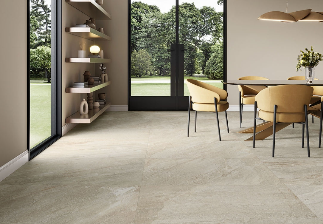 Traktion Stowe Desert Amber Porcelain Tile
