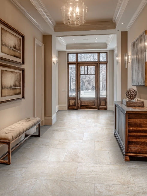 Traktion Stowe Desert Amber Porcelain Tile