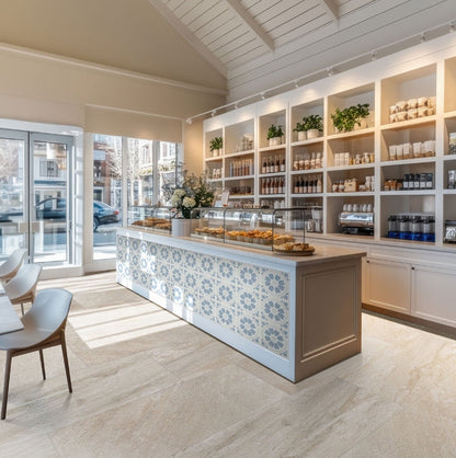 Traktion Stowe Desert Amber Porcelain Tile