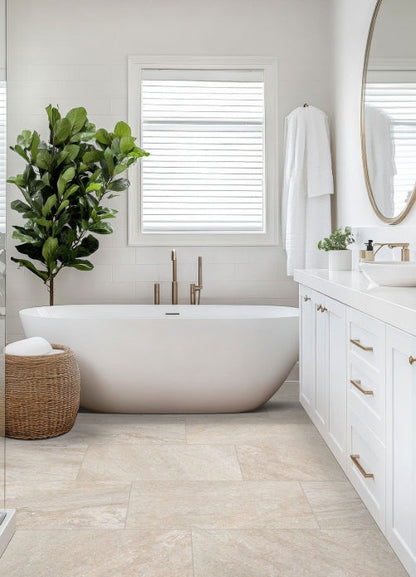 Traktion Stowe Desert Amber Porcelain Tile