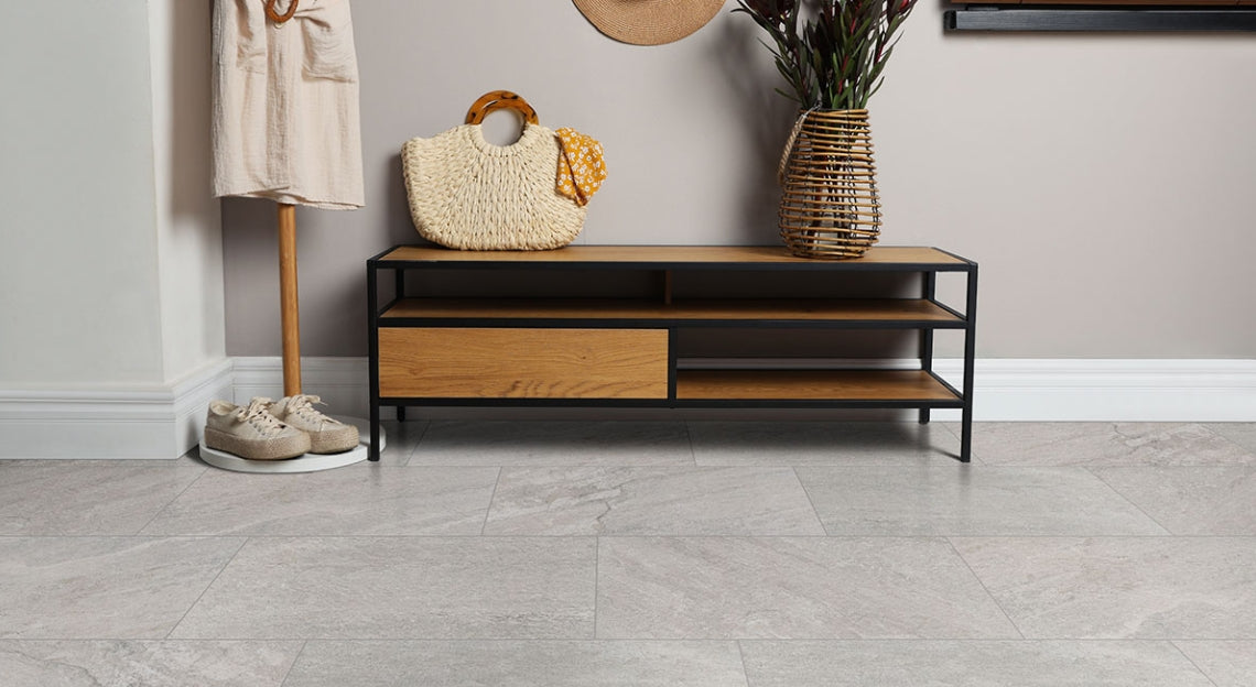 Traktion Stowe Silver Dune Porcelain Tile