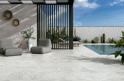 Traktion Stowe Silver Dune Porcelain Tile
