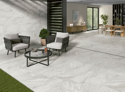 Traktion Stowe Silver Dune Porcelain Tile
