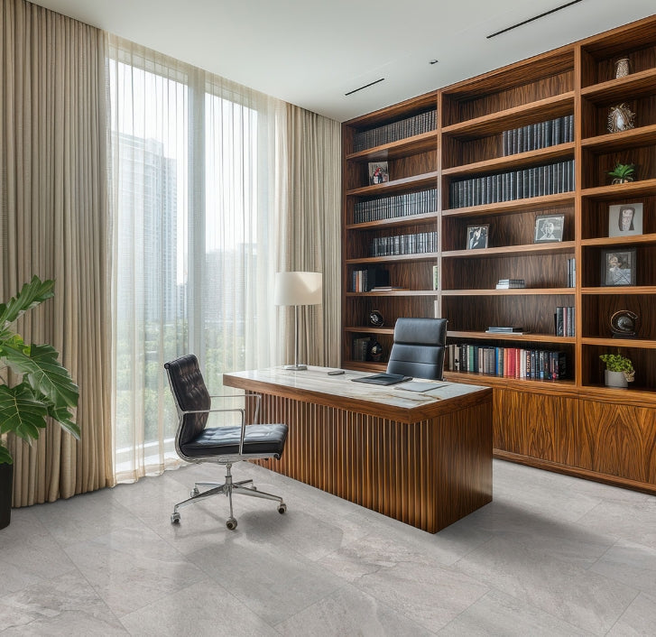 Traktion Stowe Silver Dune Porcelain Tile