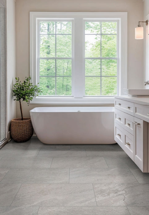 Traktion Stowe Silver Dune Porcelain Tile