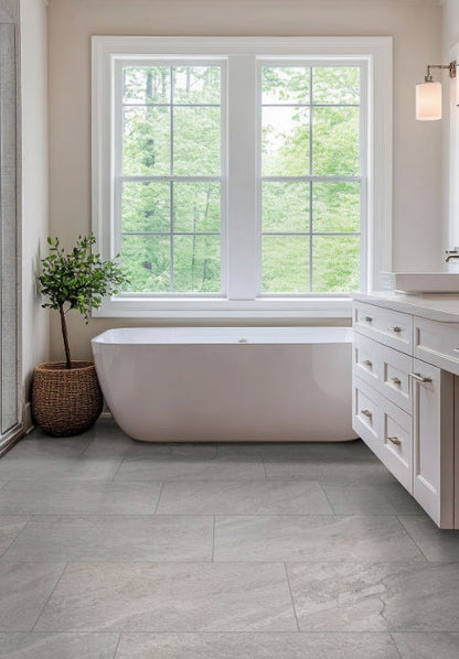 Traktion Stowe Silver Dune Porcelain Tile