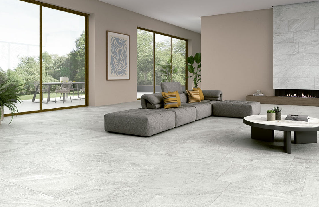Traktion Stowe Silver Dune Porcelain Tile