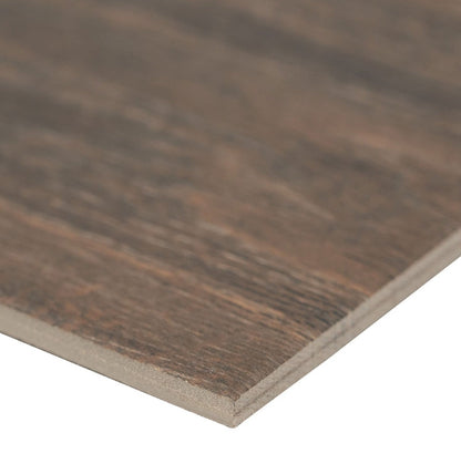 Antoni Nero Porcelain Wood Tile