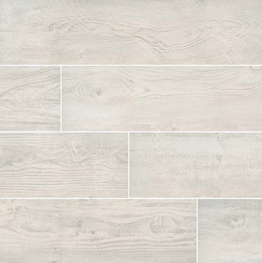 Caldera Blanca Wood Look Tile