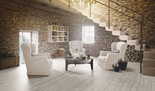Caldera Grigia Porcelain Wood Tile